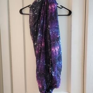 Zumiez Galaxy infinity scarf